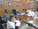جلسة في تجارة اربد من البنك الدولي حول خطة التحول الرقمية لحماية الاجور في الأردن 